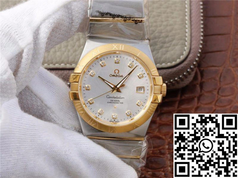 Omega Constellation 123.20.38.21.52.002 V6 Factory White Dial