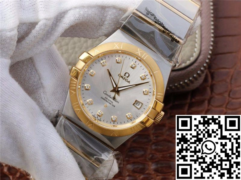 Omega Constellation 123.20.38.21.52.002 V6 Factory White Dial