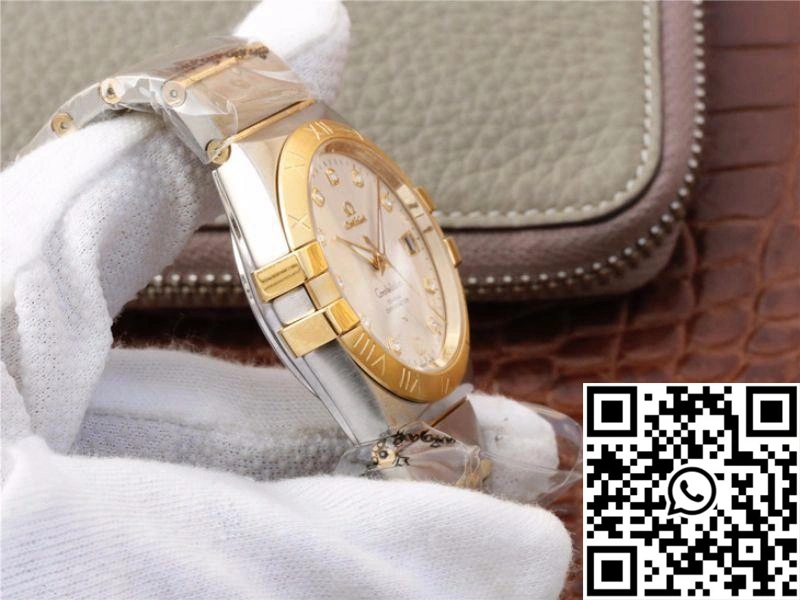 Omega Constellation 123.20.38.21.52.002 V6 Factory White Dial