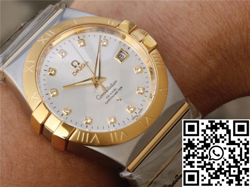 Omega Constellation 123.20.38.21.52.002 V6 Factory White Dial