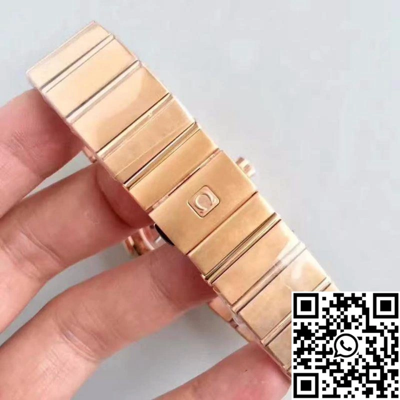 Omega Constellation 123.25.38.21.52.001 38MM 3S Factory Rhodium Dial