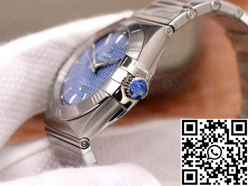 Omega Constellation Co-Axial 38MM 123.10.38.21.03.001 VS Factory Blue Dial