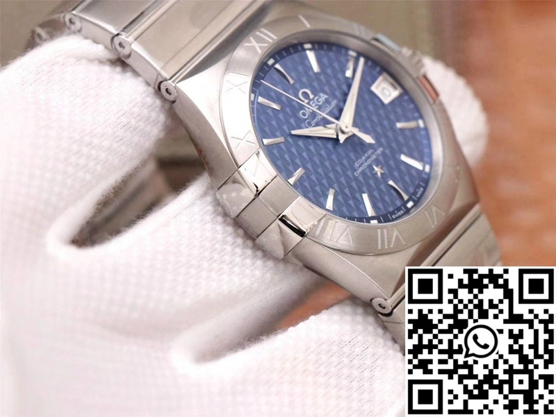 Omega Constellation Co-Axial 38MM 123.10.38.21.03.001 VS Factory Blue Dial