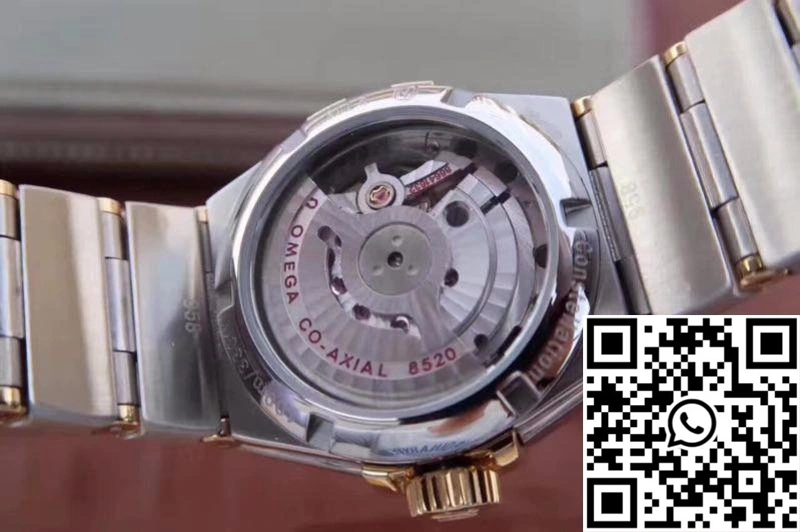 Omega Constellation Double Eagle Lady White Mother-Of-Pearl Dial 27MM 3S Factory