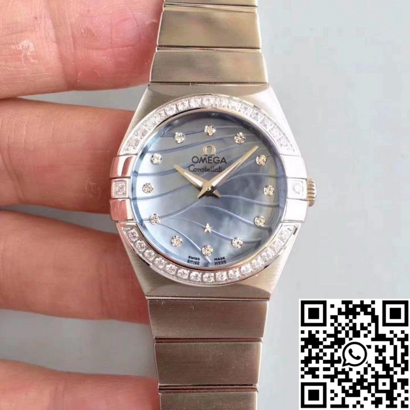 Omega Constellation Ladies 123.15.24.60.55.006 Blue Dial