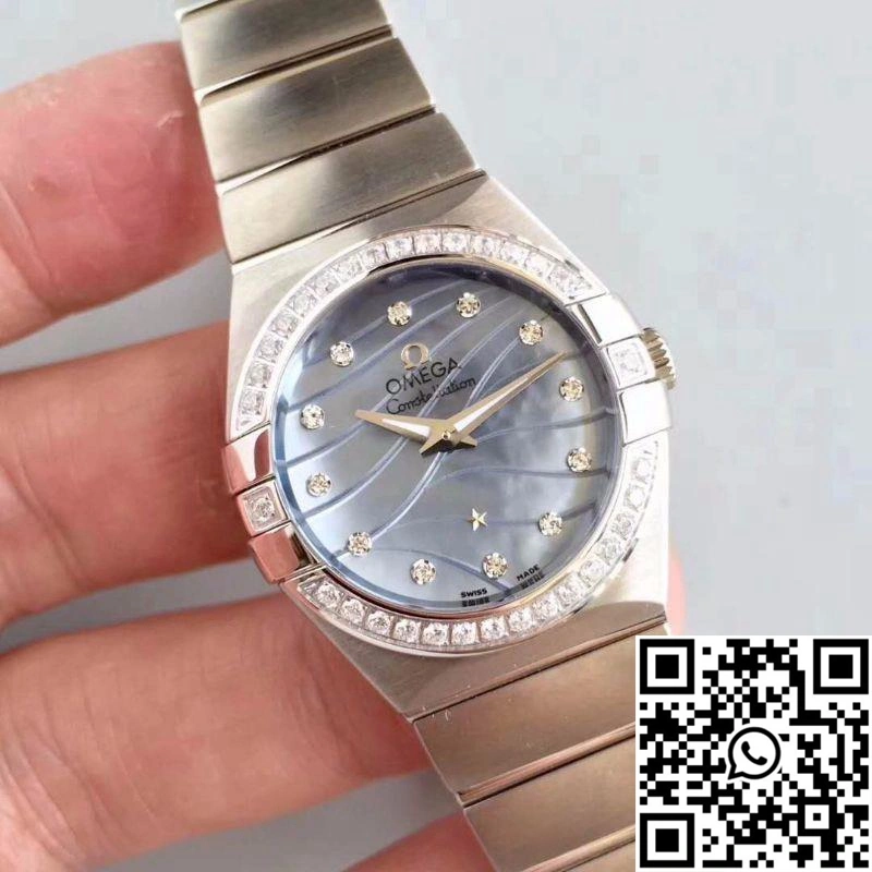 Omega Constellation Ladies 123.15.24.60.55.006 Blue Dial