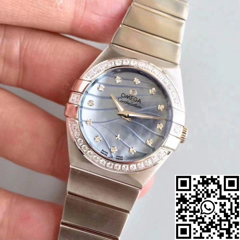 Omega Constellation Ladies 123.15.24.60.55.006 Blue Dial