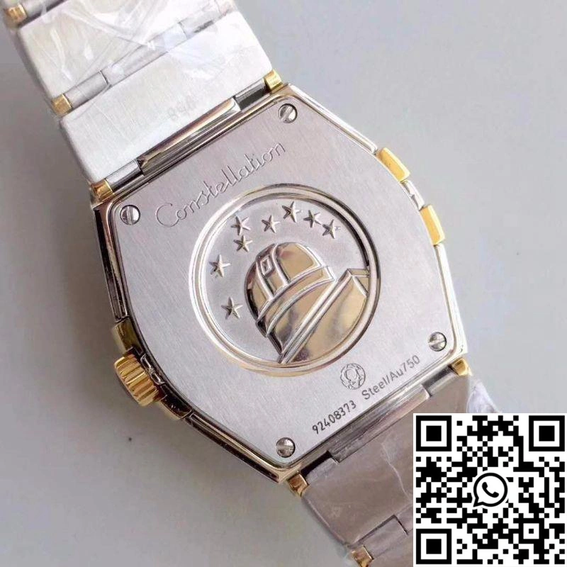 Omega Constellation Ladies 123.25.24.60.55.011 White Mother Of Pearl Dial