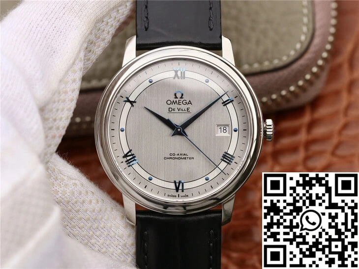 Omega De Ville 424.13.40.20.02.003 MKS Factory Silver Dial