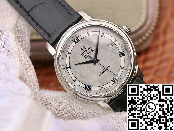 Omega De Ville 424.13.40.20.02.003 MKS Factory Silver Dial
