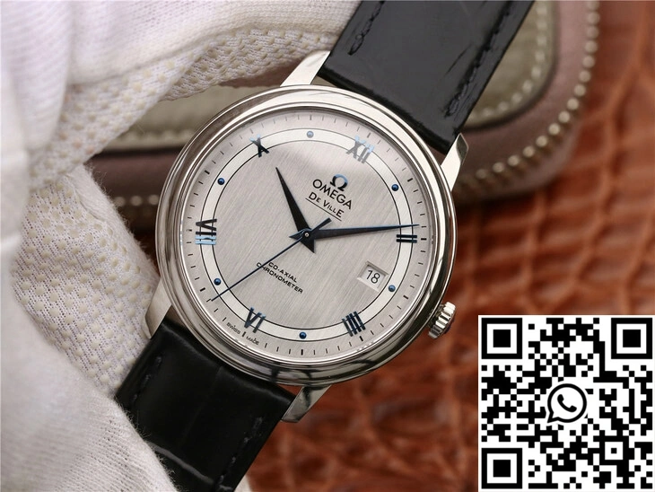 Omega De Ville 424.13.40.20.02.003 MKS Factory Silver Dial