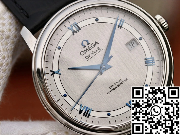 Omega De Ville 424.13.40.20.02.003 MKS Factory Silver Dial