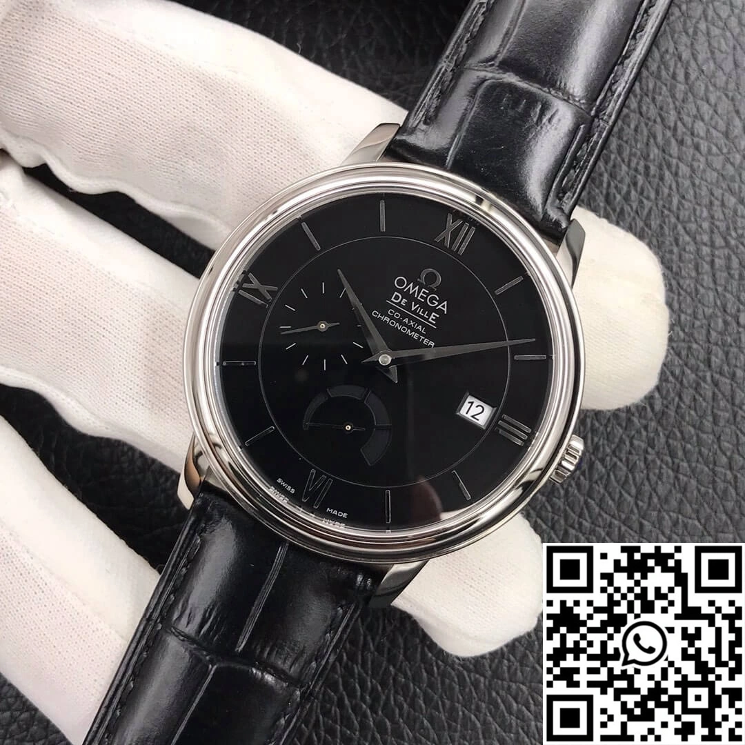 Omega De Ville 424.13.40.21.01.001 ZF Factory Black Dial