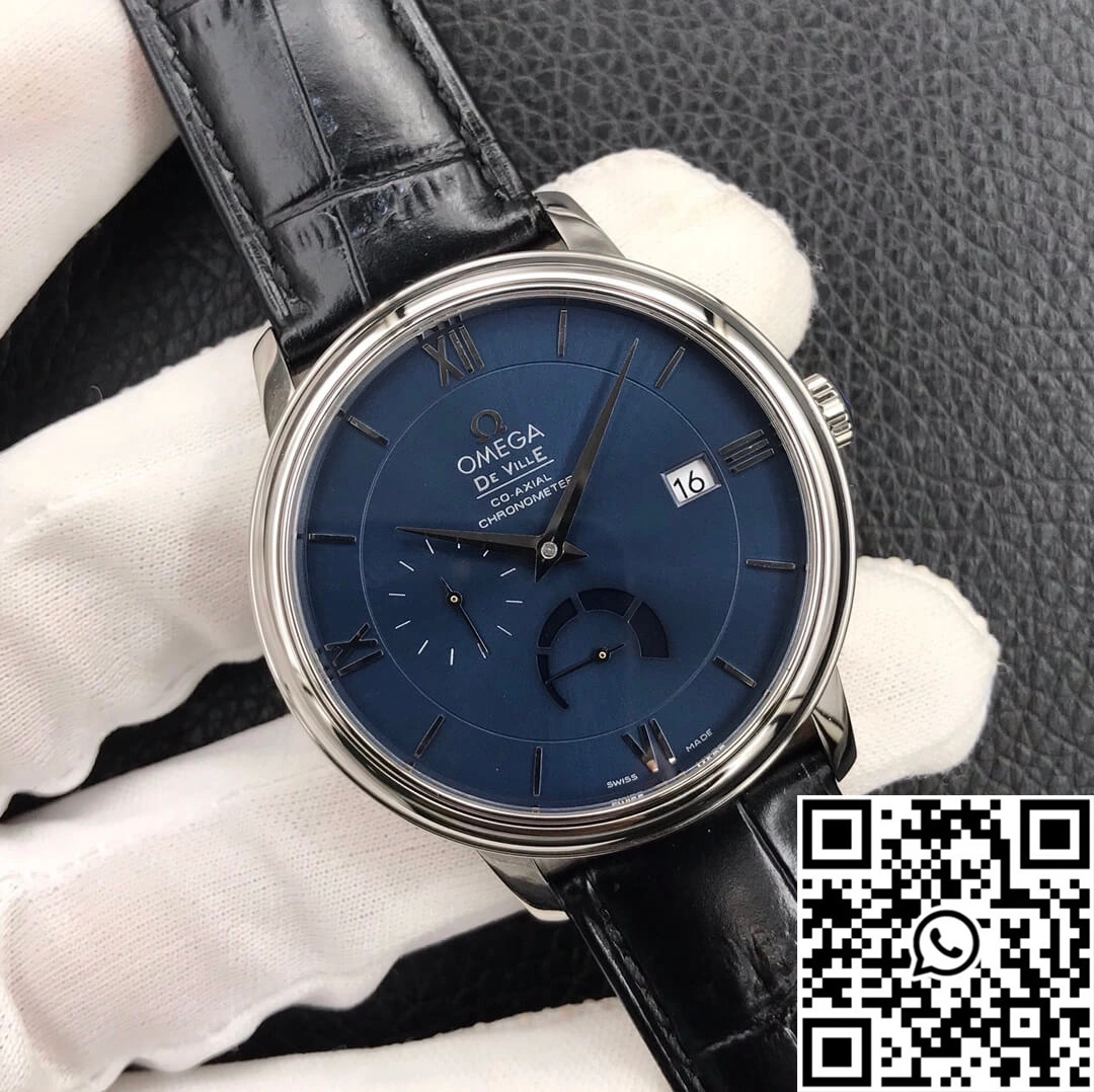 Omega De Ville 424.13.40.21.03.001 ZF Factory Blue Dial