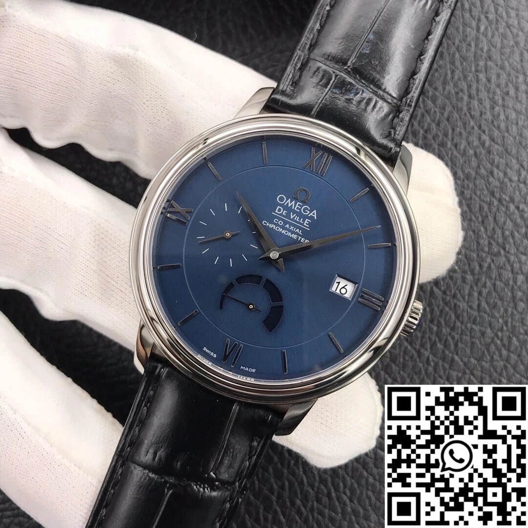 Omega De Ville 424.13.40.21.03.001 ZF Factory Blue Dial