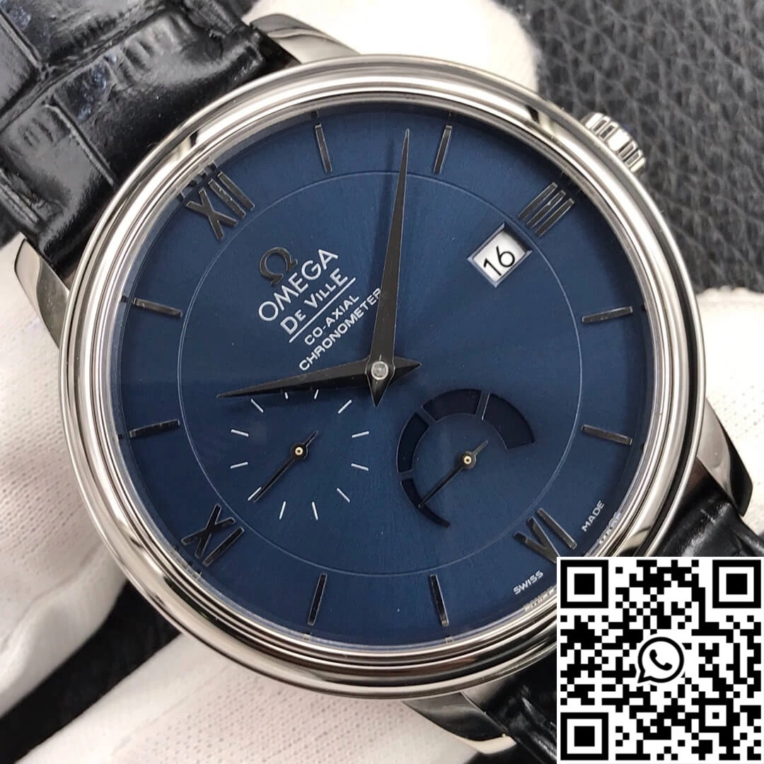 Omega De Ville 424.13.40.21.03.001 ZF Factory Blue Dial