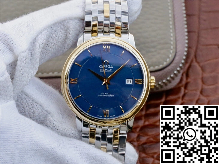 Omega De Ville 424.20.37.20.03.001 TW Factory Blue Dial