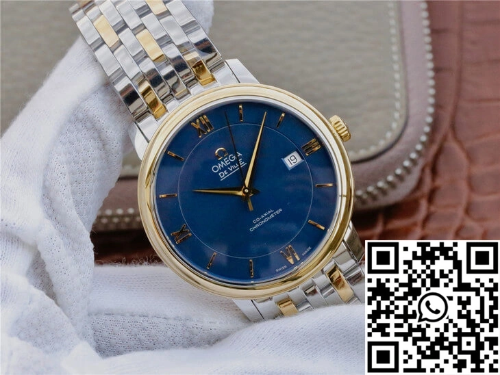 Omega De Ville 424.20.37.20.03.001 TW Factory Blue Dial
