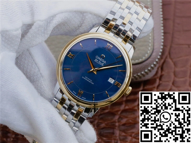 Omega De Ville 424.20.37.20.03.001 TW Factory Blue Dial