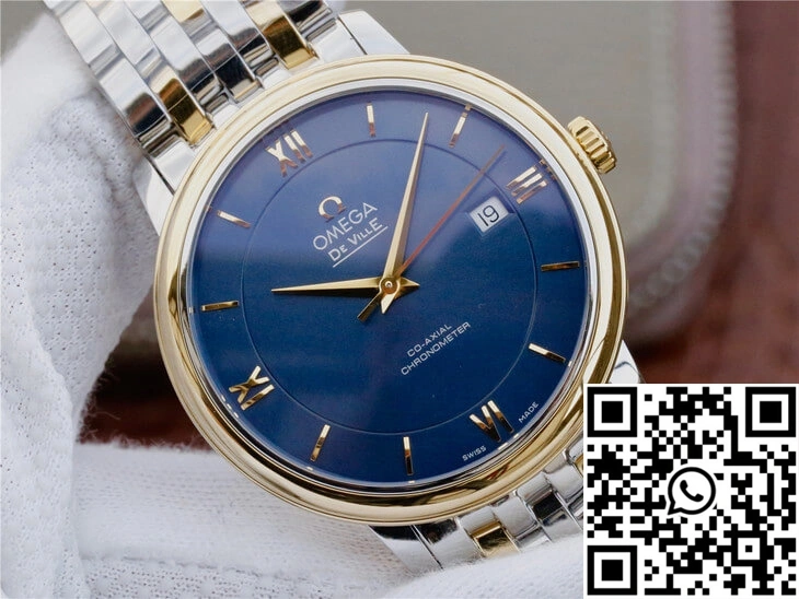Omega De Ville 424.20.37.20.03.001 TW Factory Blue Dial