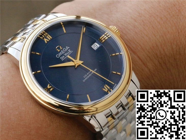 Omega De Ville 424.20.37.20.03.001 TW Factory Blue Dial