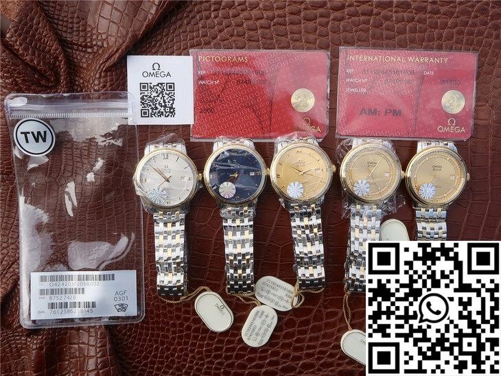 Omega De Ville 424.20.37.20.03.001 TW Factory Blue Dial