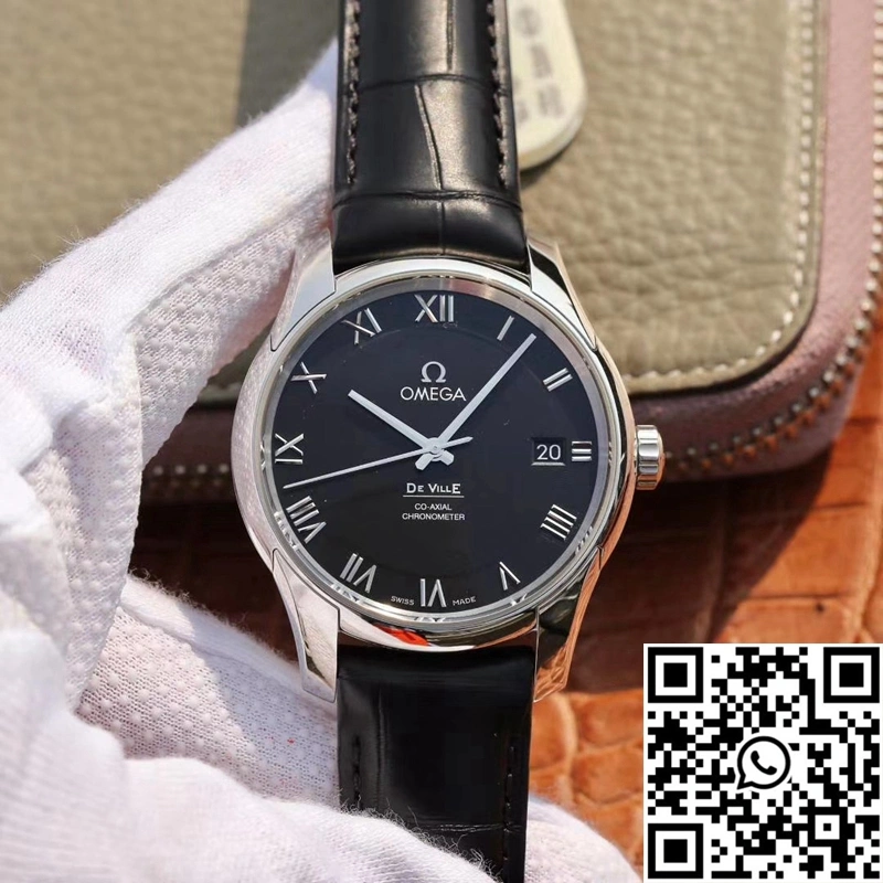 Omega De Ville 431.13.41.21.01.001 VS Factory Black Dial