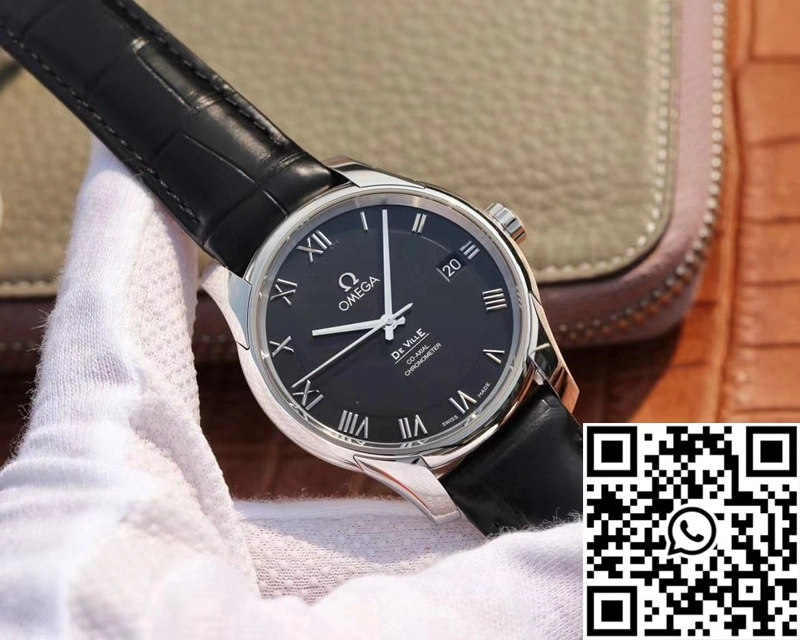 Omega De Ville 431.13.41.21.01.001 VS Factory Black Dial