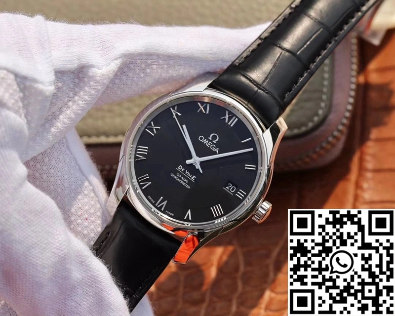 Omega De Ville 431.13.41.21.01.001 VS Factory Black Dial