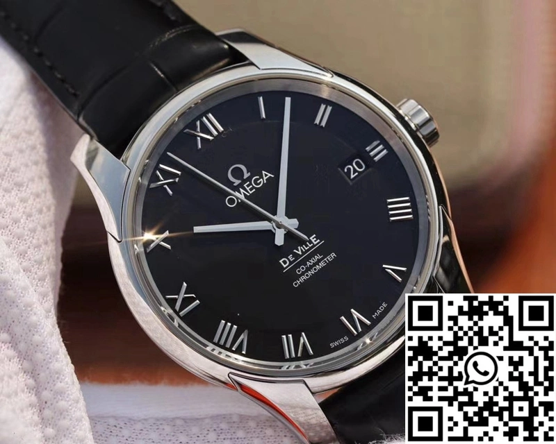 Omega De Ville 431.13.41.21.01.001 VS Factory Black Dial