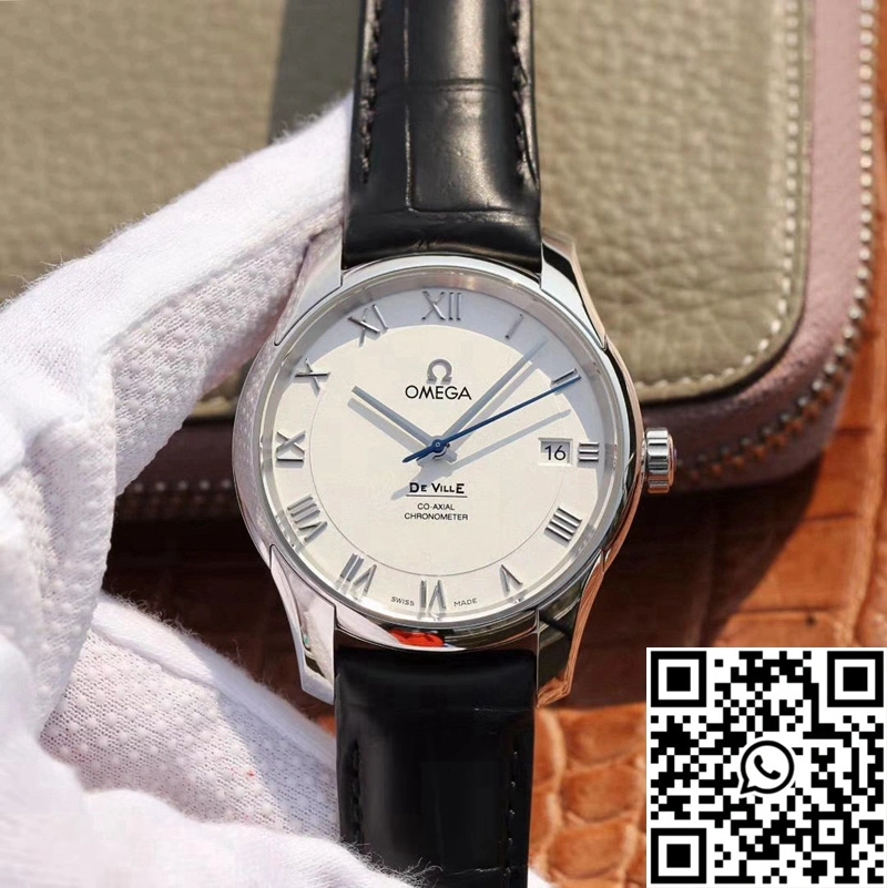 Omega De Ville 431.13.41.21.02.001 VS Factory White Dial