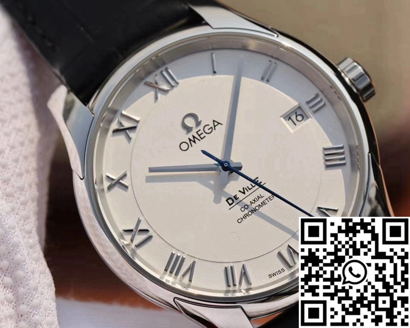 Omega De Ville 431.13.41.21.02.001 VS Factory White Dial