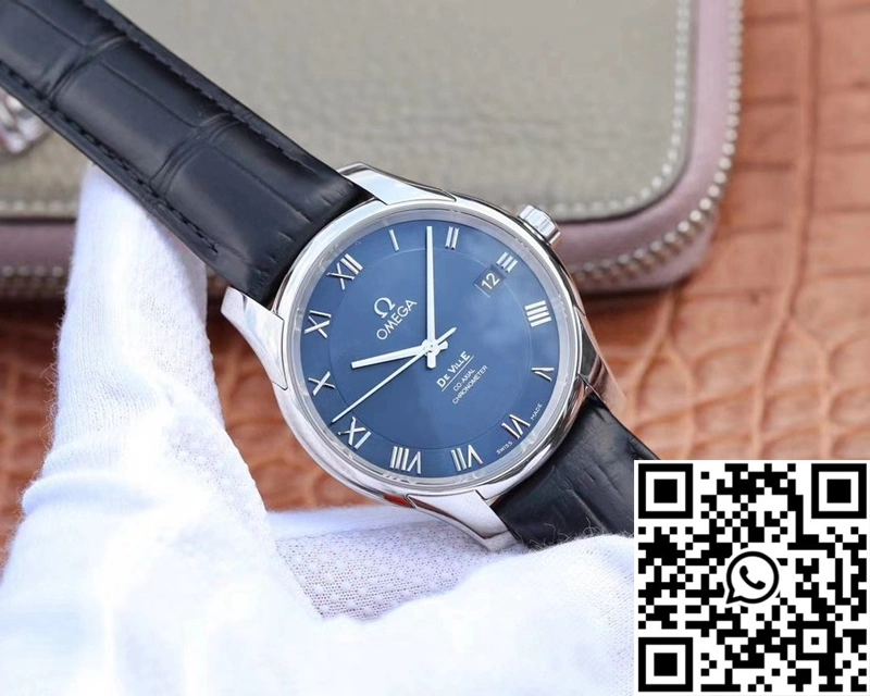 Omega De Ville 431.13.41.21.03.001 VS Factory Blue Dial