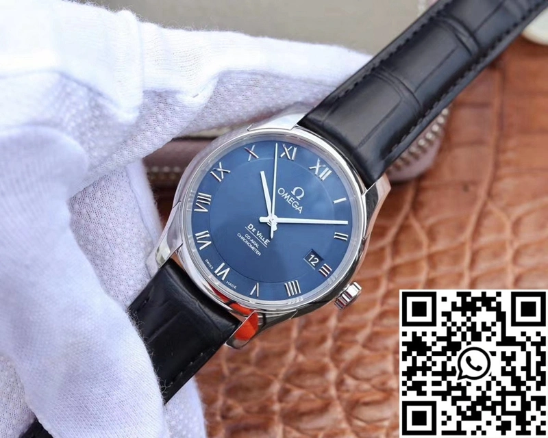 Omega De Ville 431.13.41.21.03.001 VS Factory Blue Dial