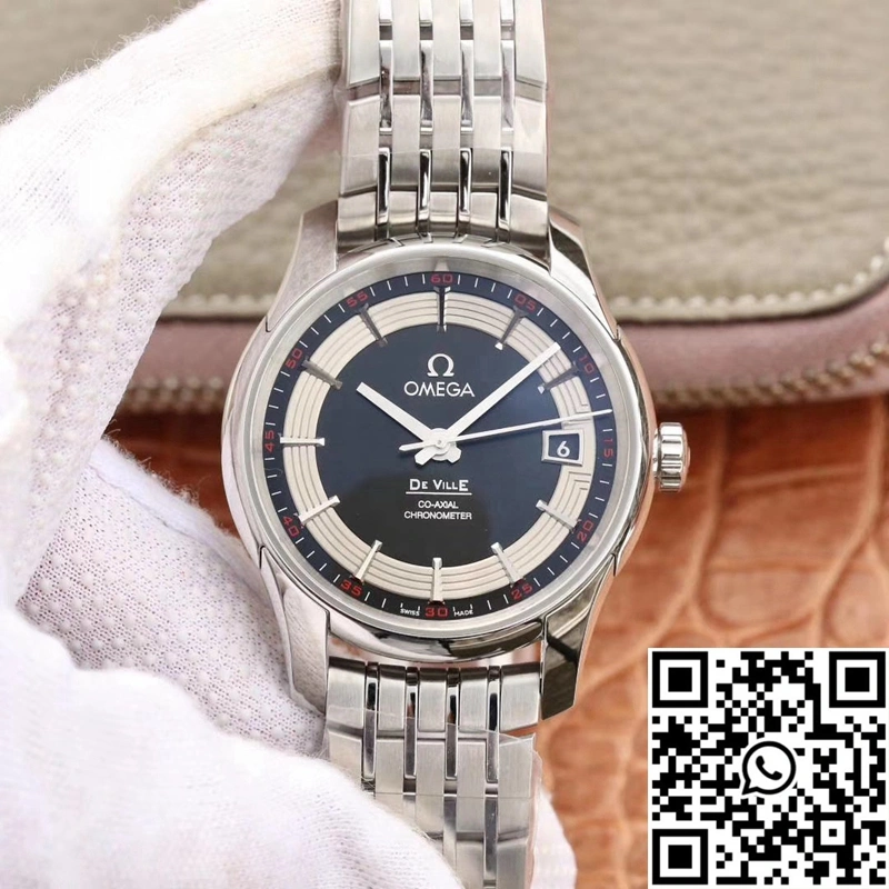 Omega De Ville 431.30.41.21.01.001 VS Factory Black Dial