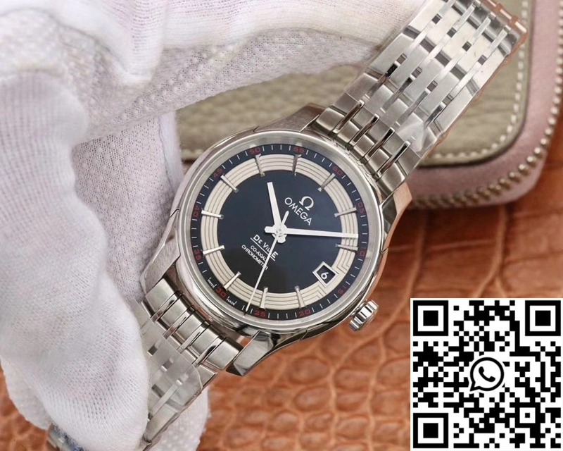 Omega De Ville 431.30.41.21.01.001 VS Factory Black Dial