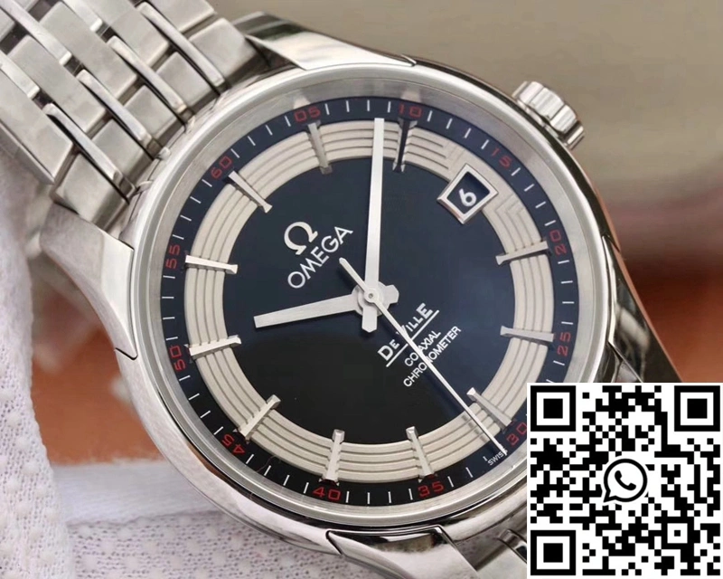 Omega De Ville 431.30.41.21.01.001 VS Factory Black Dial