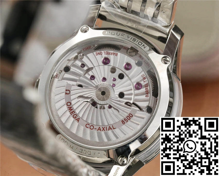 Omega De Ville 431.30.41.21.02.001 VS Factory Silver Dial Stainless Steel Strap