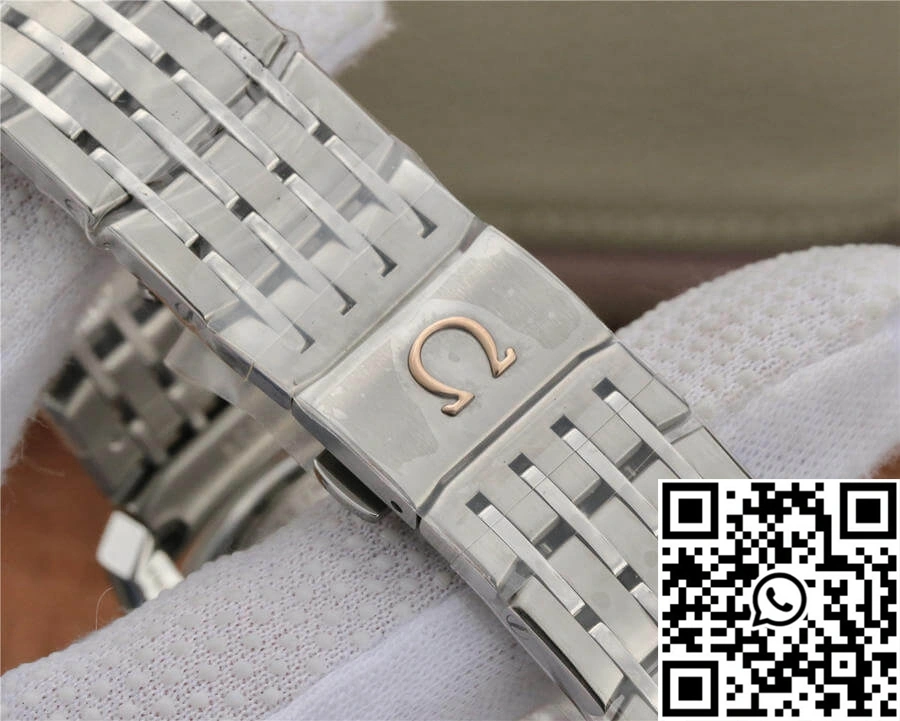 Omega De Ville 431.30.41.21.02.001 VS Factory Silver Dial Stainless Steel Strap
