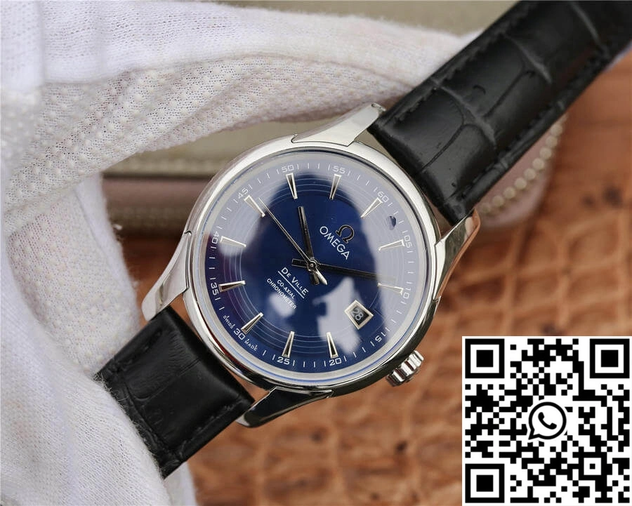 Omega De Ville 431.33.41.21.03.001 VS Factory Dark Blue Dial