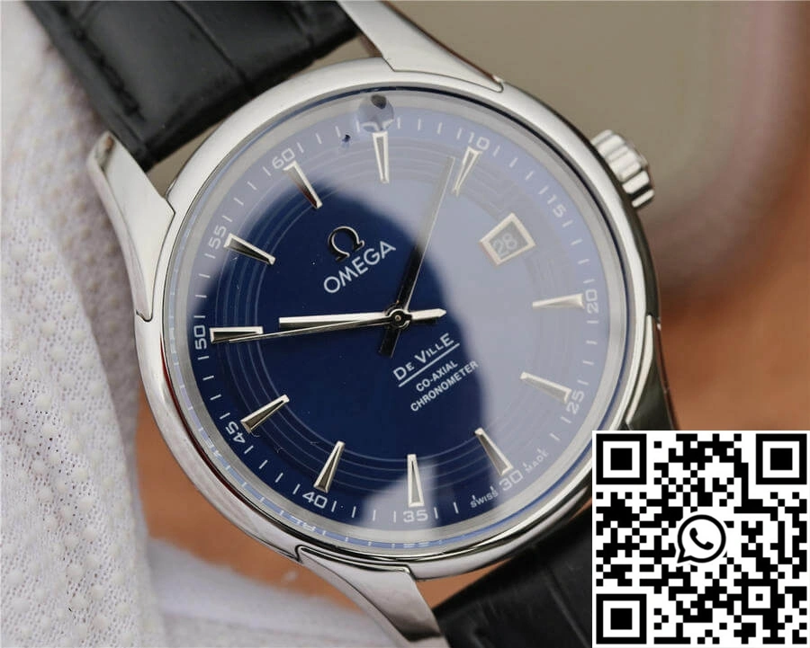 Omega De Ville 431.33.41.21.03.001 VS Factory Dark Blue Dial
