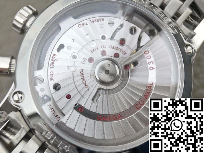Omega De Ville Chronograph 42MM 431.10.42.51.01.001 OM Factory Black Dial