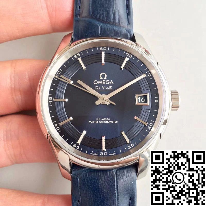 Omega De Ville Hour Vision Co-Axial 41MM 431.33.41.21.03.001 3S Factory Blue Dial