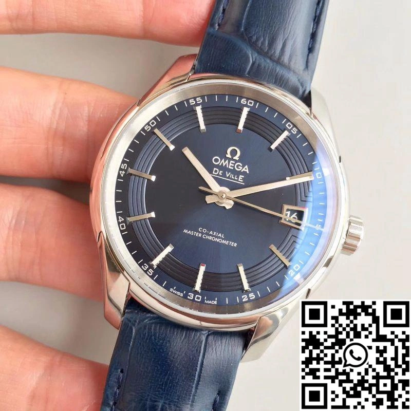 Omega De Ville Hour Vision Co-Axial 41MM 431.33.41.21.03.001 3S Factory Blue Dial