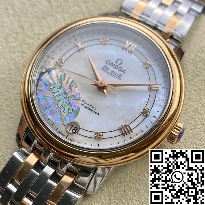 Omega De Ville MKS Factory Rose Gold Bezel