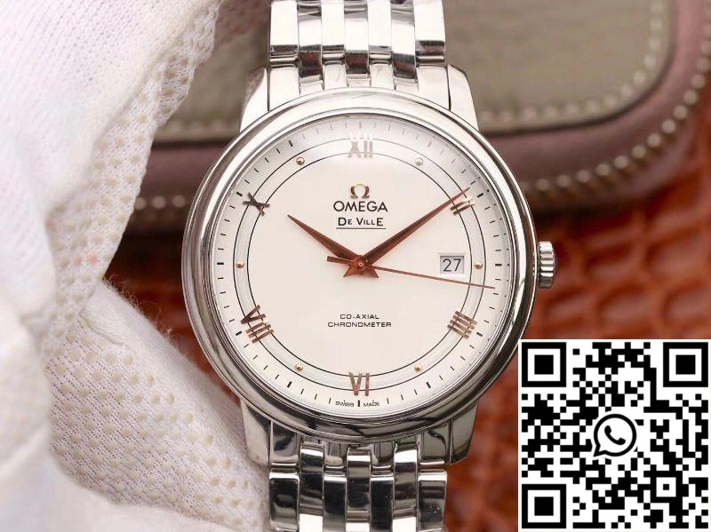 Omega De Ville Prestige 424.10.40.20.02.002 MKS Factory Silver Dial