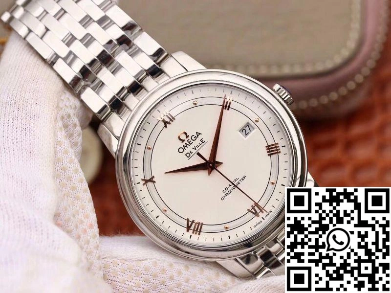 Omega De Ville Prestige 424.10.40.20.02.002 MKS Factory Silver Dial