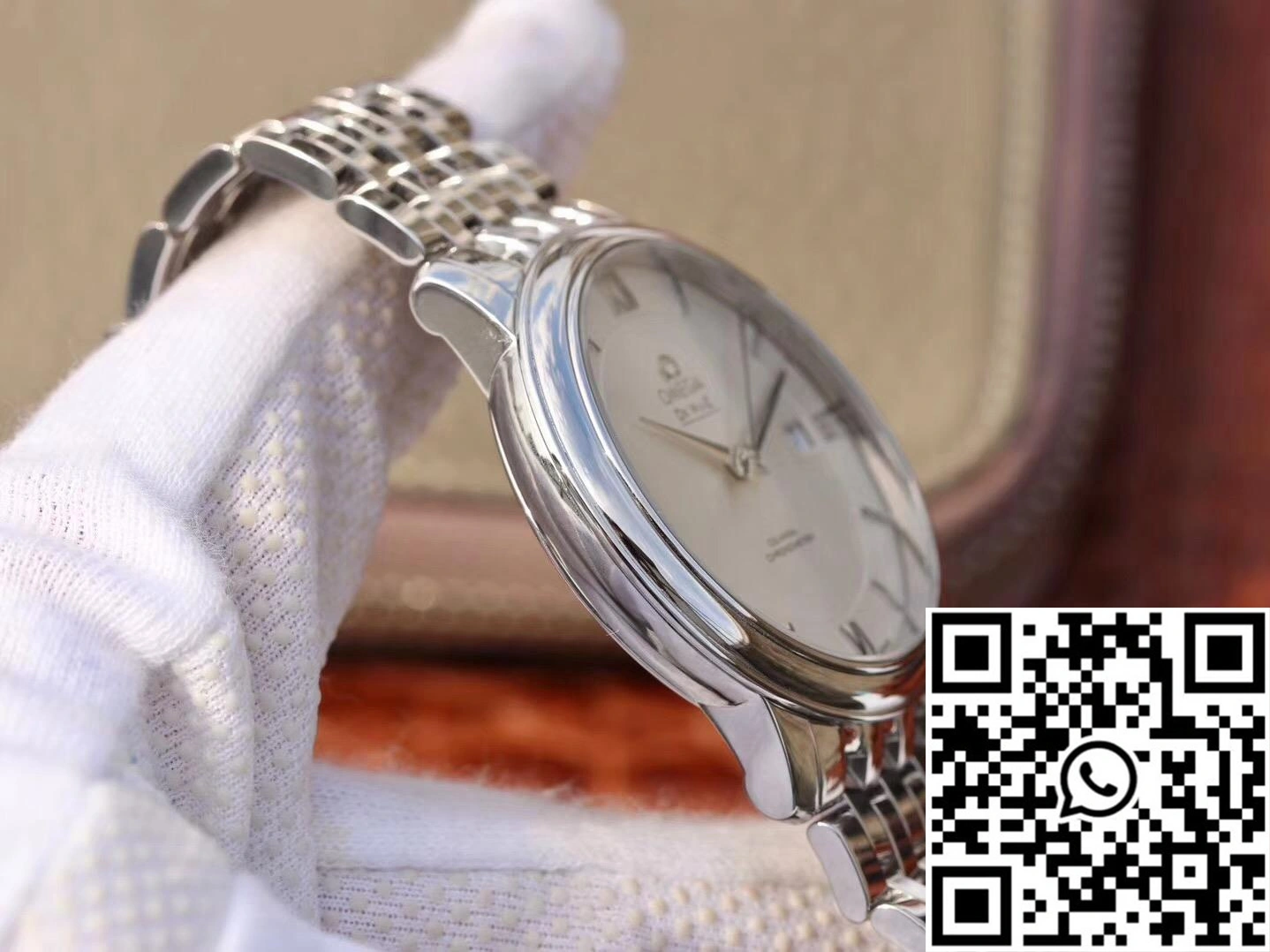 Omega De Ville Prestige 424.10.40.20.02.003 MKS Factory White Dial