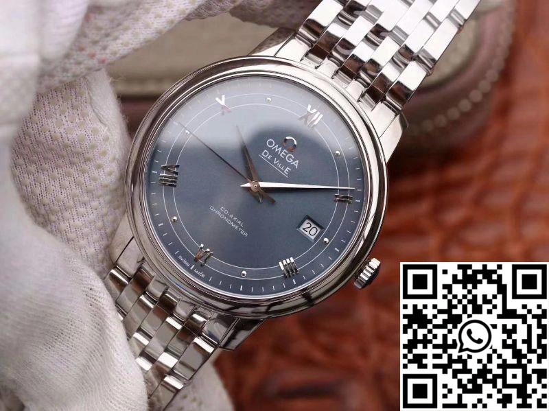 Omega De Ville Prestige 424.10.40.20.03.002 MKS Factory Blue Dial