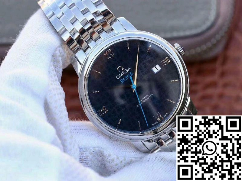 Omega De Ville Prestige 424.10.40.20.03.003 Blue Dial